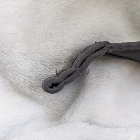 Adore Me Swim Bikini Top, 34B Small Gray - Picture 4 of 9